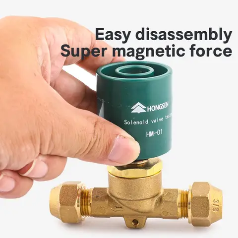 चुंबकीय नियंत्रक के साथ HONGSEN कोल्ड स्टोरेज सोलेनॉइड वाल्व - वाल्व खोलने के लिए आपातकालीन मजबूत चुंबकीय यूनिवर्सल स्विच 10 best sales होंगसेन - №8