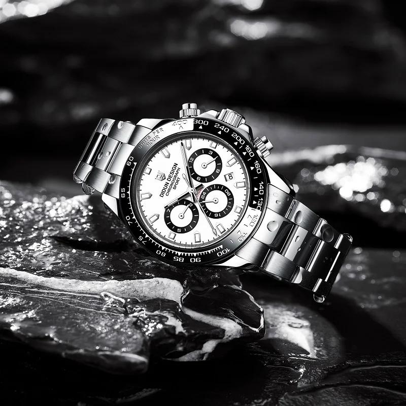 2023 مصنع noob 904L 7750 4130 حركة 116508 أفضل الآلات الآلية الفاخرة العلامة التجارية الرجال الساعات كامل الباردة الصلب 40*12.5 مللي متر