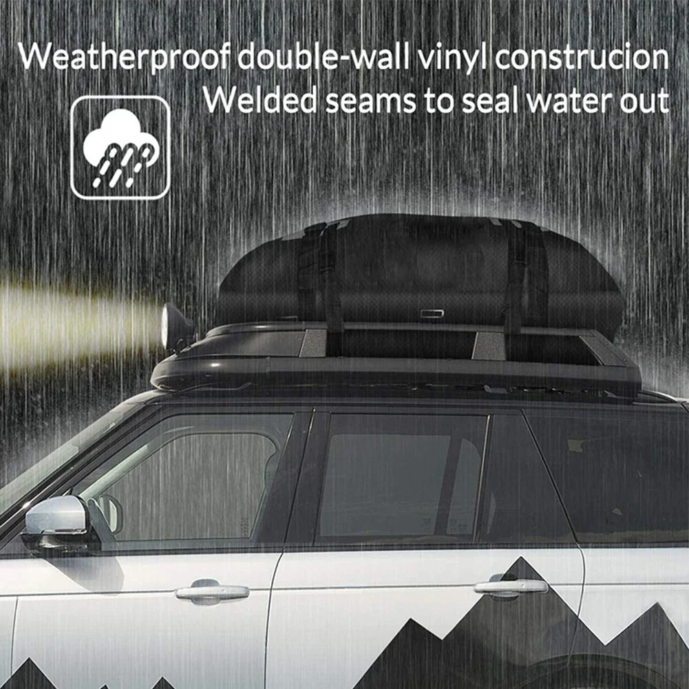 

High Quality Practical Brand New Car Exterior Accessories Roof Package Cargo Bag Waterproof Carrier 109*86*43cm 1pc Car Roof