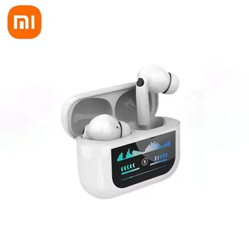 XIAOMI новые наушники с сенсорным экраном, беспроводные Bluetooth-наушники с активным шумоподавлением и микрофоном XIAOMI новые наушники с сенсорным экраном, беспроводные Bluetooth-наушники с активным шумоподавлением и микрофоном