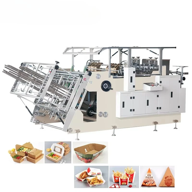 High-Capacity Paper Cup Making Machine with PLC & Gearbox 80-300pcs/min Pattern Folding