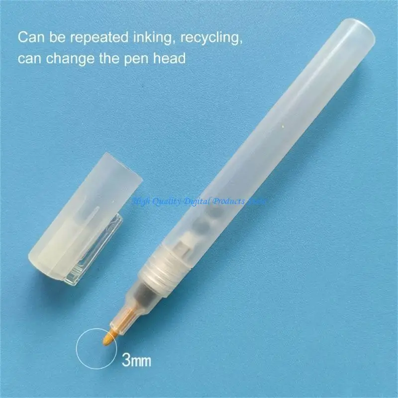 U2JE 2PCS Переполняемая пустая краска ручка Акриловые