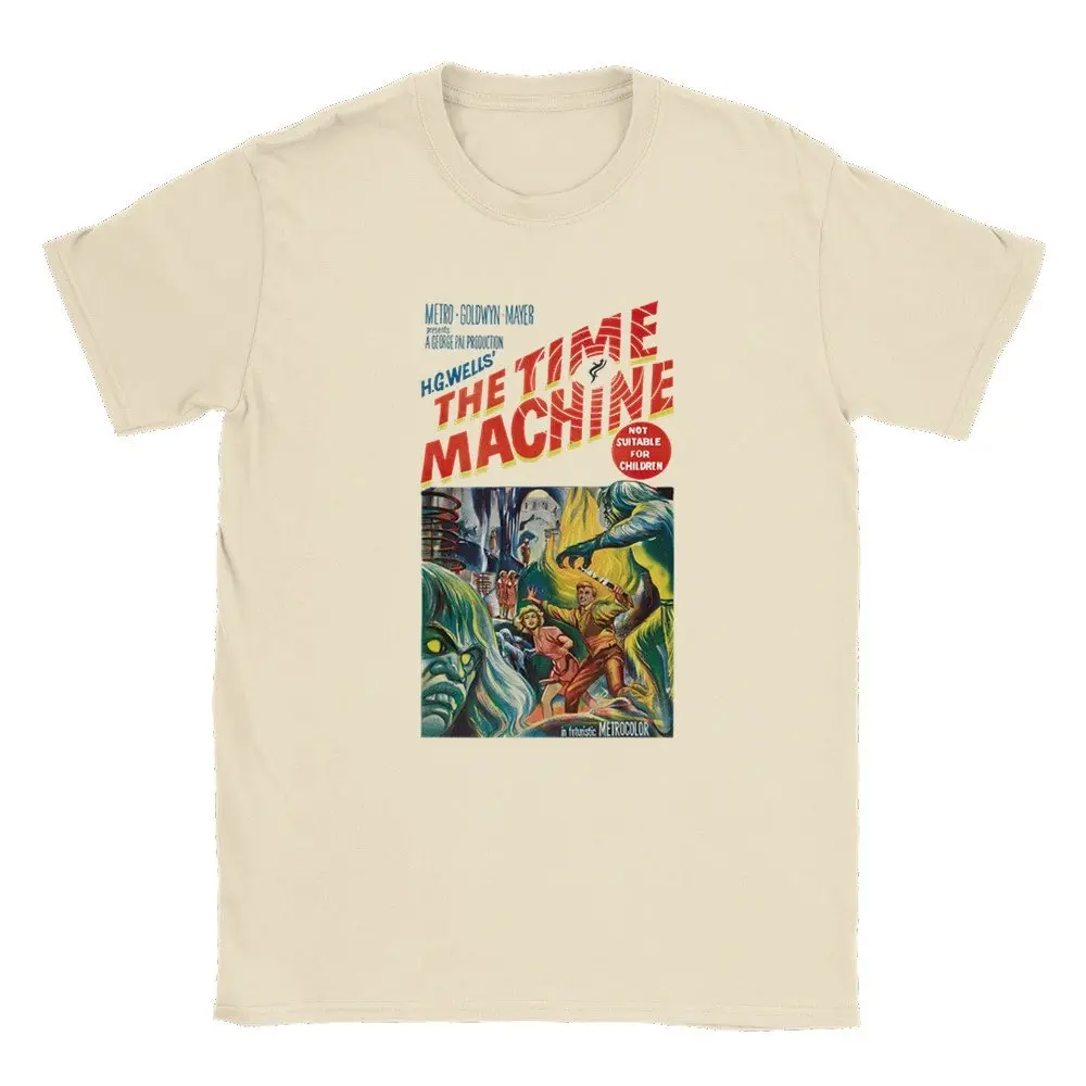 The Time Machine T Shirt Journey through Cinematic Timelessness Classic Movie Nerd's Old Sci fi