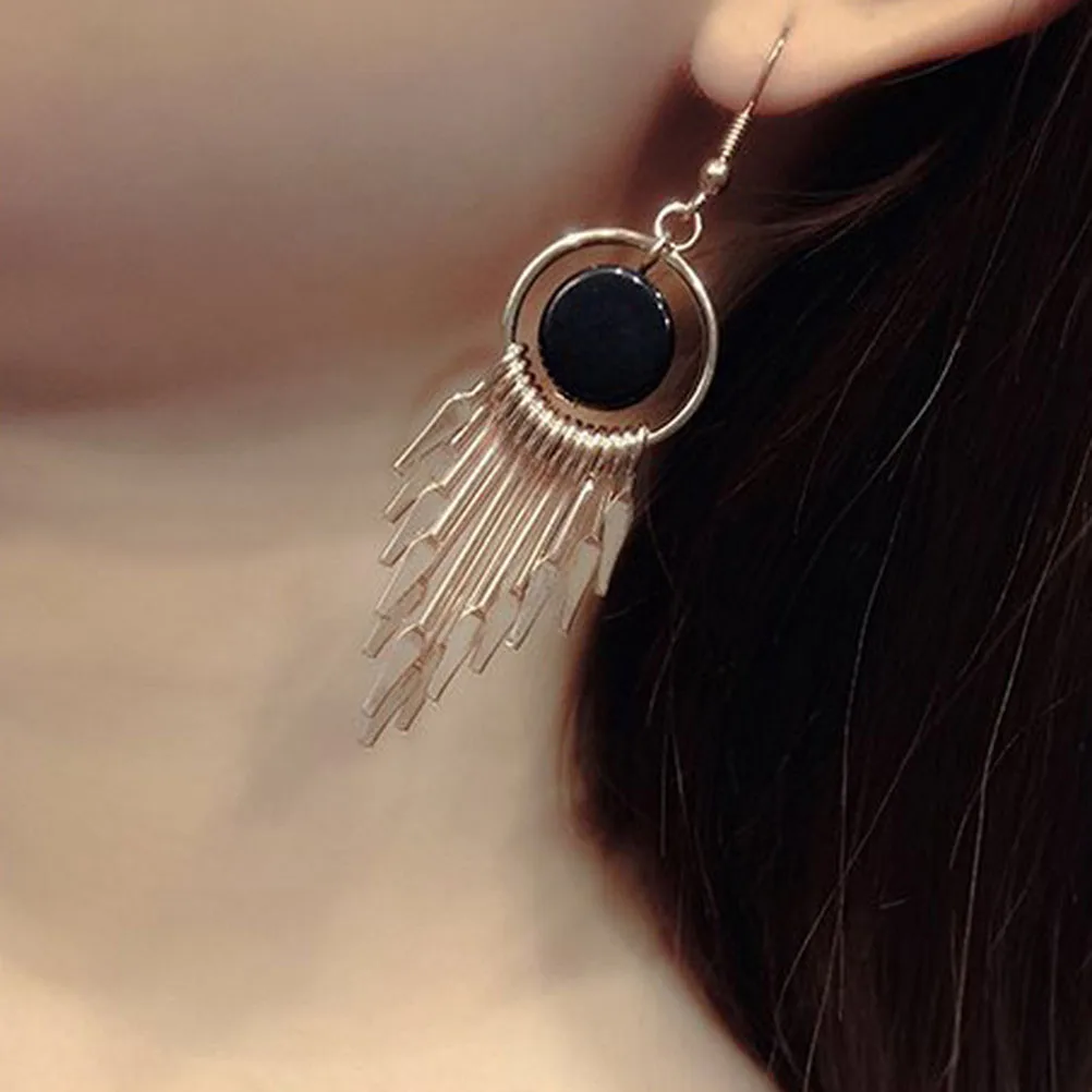 

Exaggerated Earrings Elegant Simple Bridesmaid for Women Evening Party Dangle