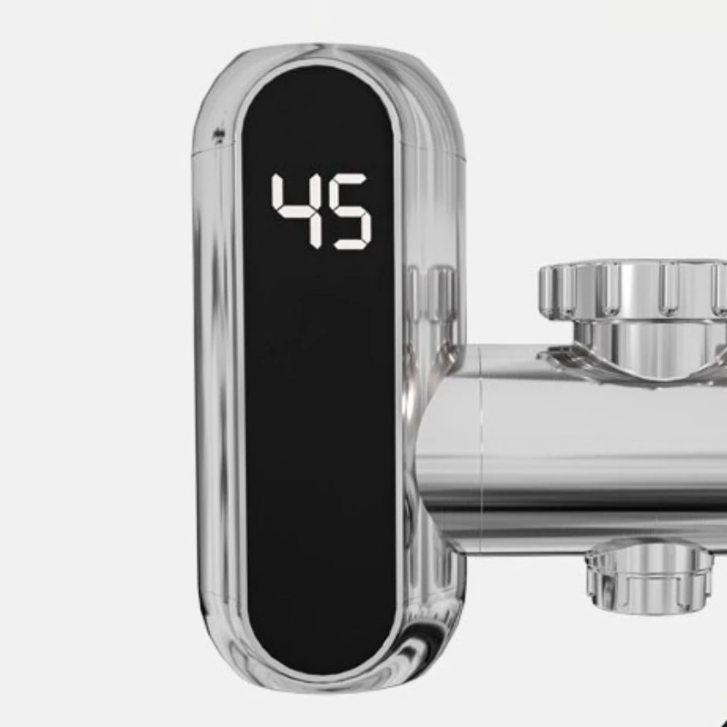 Household Electric Faucet Heater Kitchen Digital Display Rapid Heating Basin Faucet Accessories Universal Bathroom Fixture