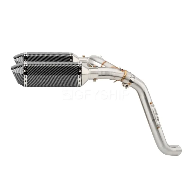 

For Honda VFR 800 2002 2003 2004 2005 2006 2007 2008 2009 to 2013 VFR800 VTEC RC46 / ABS Motorcycle Exhaust Muffler Link Pipe