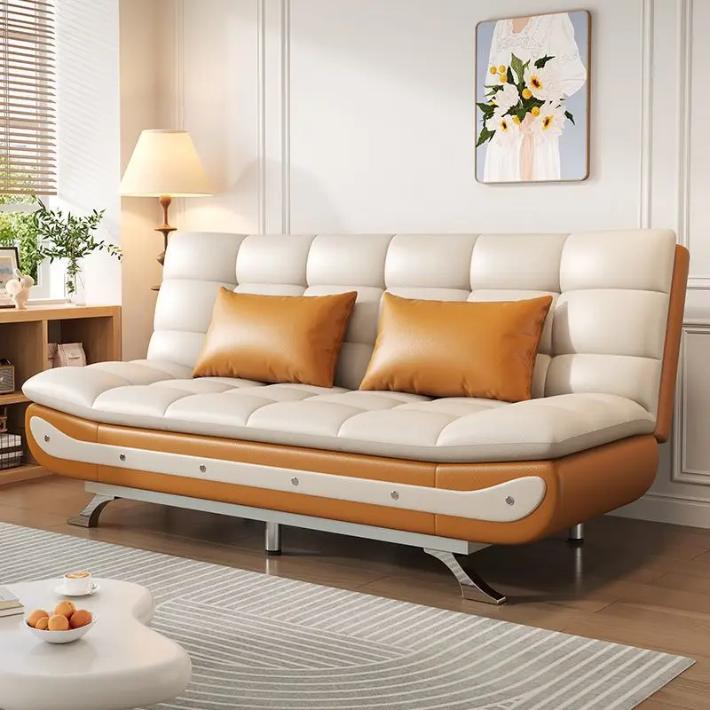 Small apartment sofa living room multi-functional, foldable sofa bed
