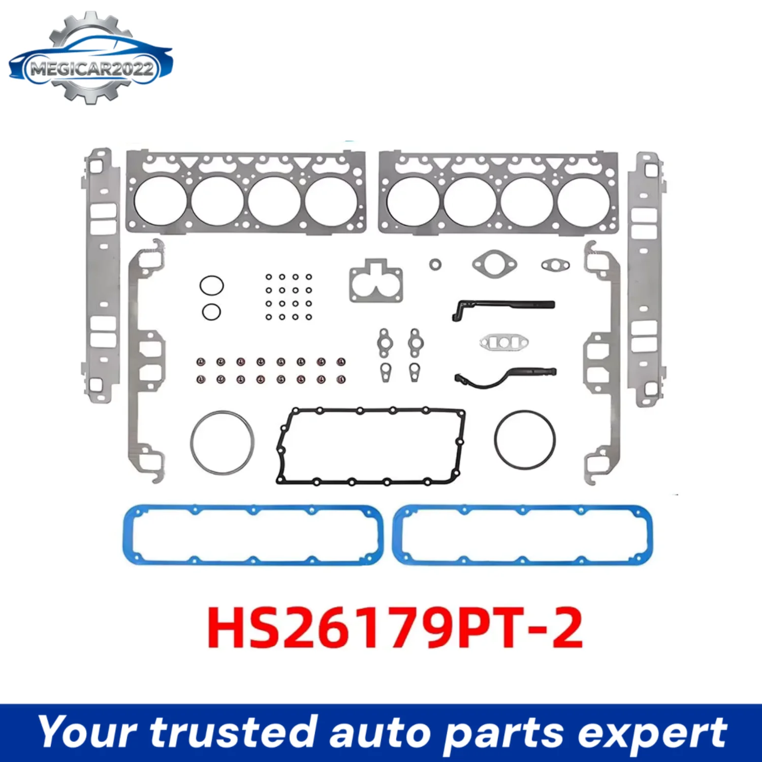 Juego de Juntas de Culata para Motor 5.2 L Compatible con Dodge B2500 B3500 Dakota Durango Ram 1500 Jeep Grand Cherokee 5.2L OHV VIN T Y de 1998-2003