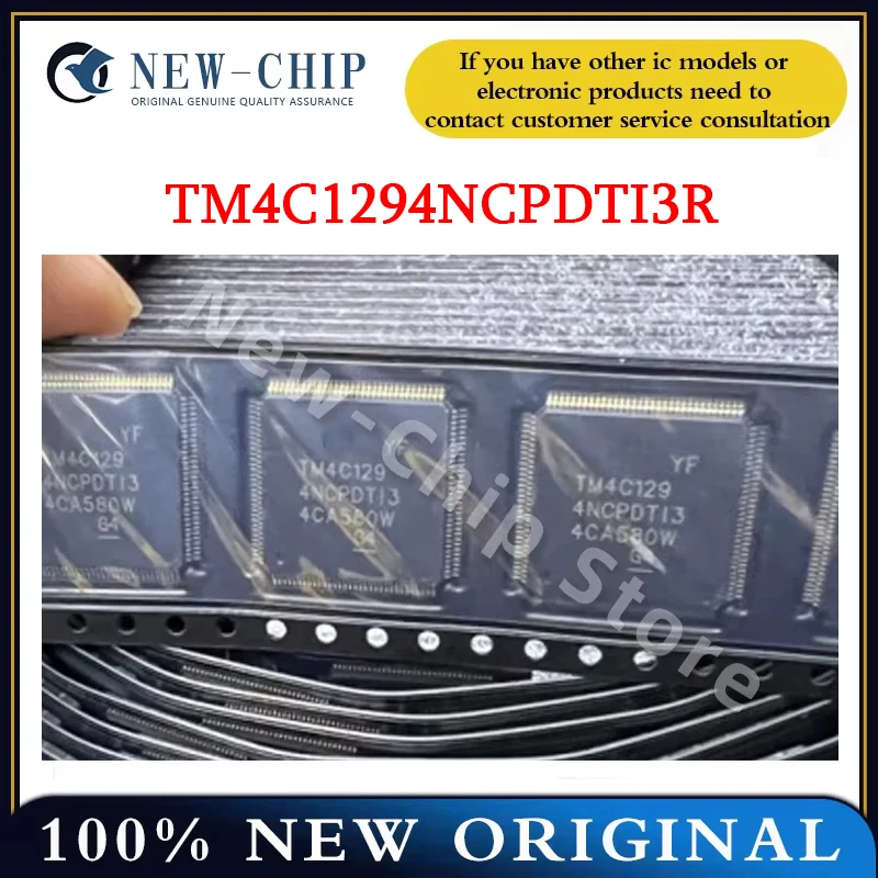 

2PCS-50PCS/LOT TM4C1294NCPDTI3R QFP128 32-bit microcontroller MCU New Original TM4C129