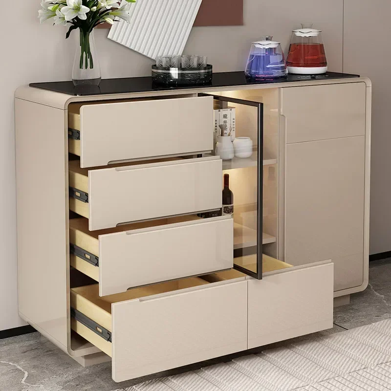 

Living Room Cabinets Home Furniture Chest Of Drawers Intelligent Water Boiler Multi Functional Side Tea Cabinet Storage Locker