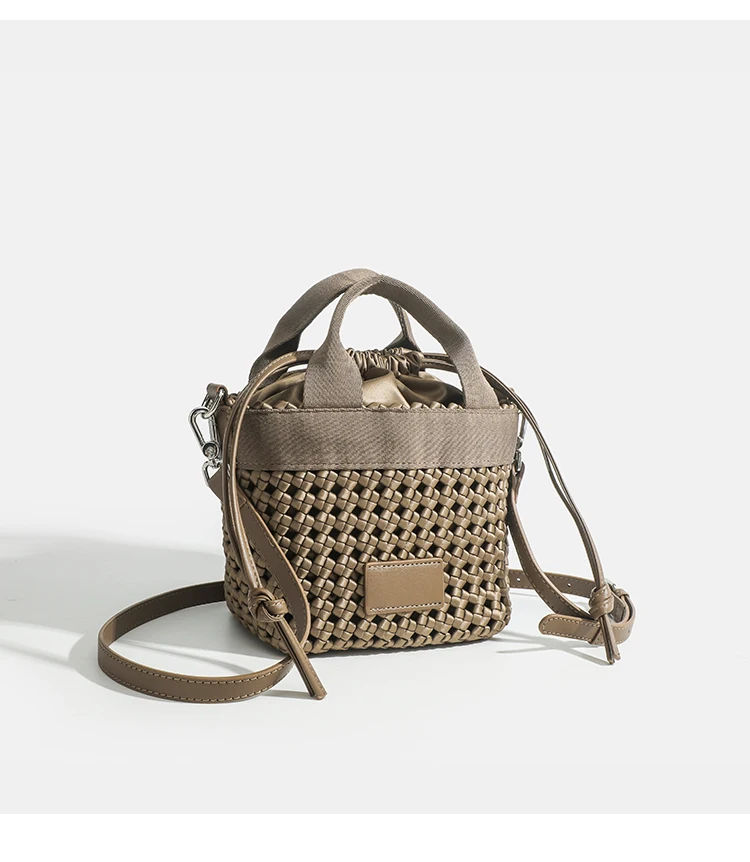 Kazrvna Tote Bag Damenhandtasche Luxusmarken-Tasche PU Rechteckige Bucket Bag Preisgünstige Tasche für Studentinnen – Detail 9