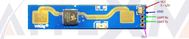 HLK-LD2410 HLK-LD2410B 24G FMCW 24GHz Smart Human Presence Sensing Radar Modul Millimeter Wave Motion Switch Sensor 5V – Detail 4