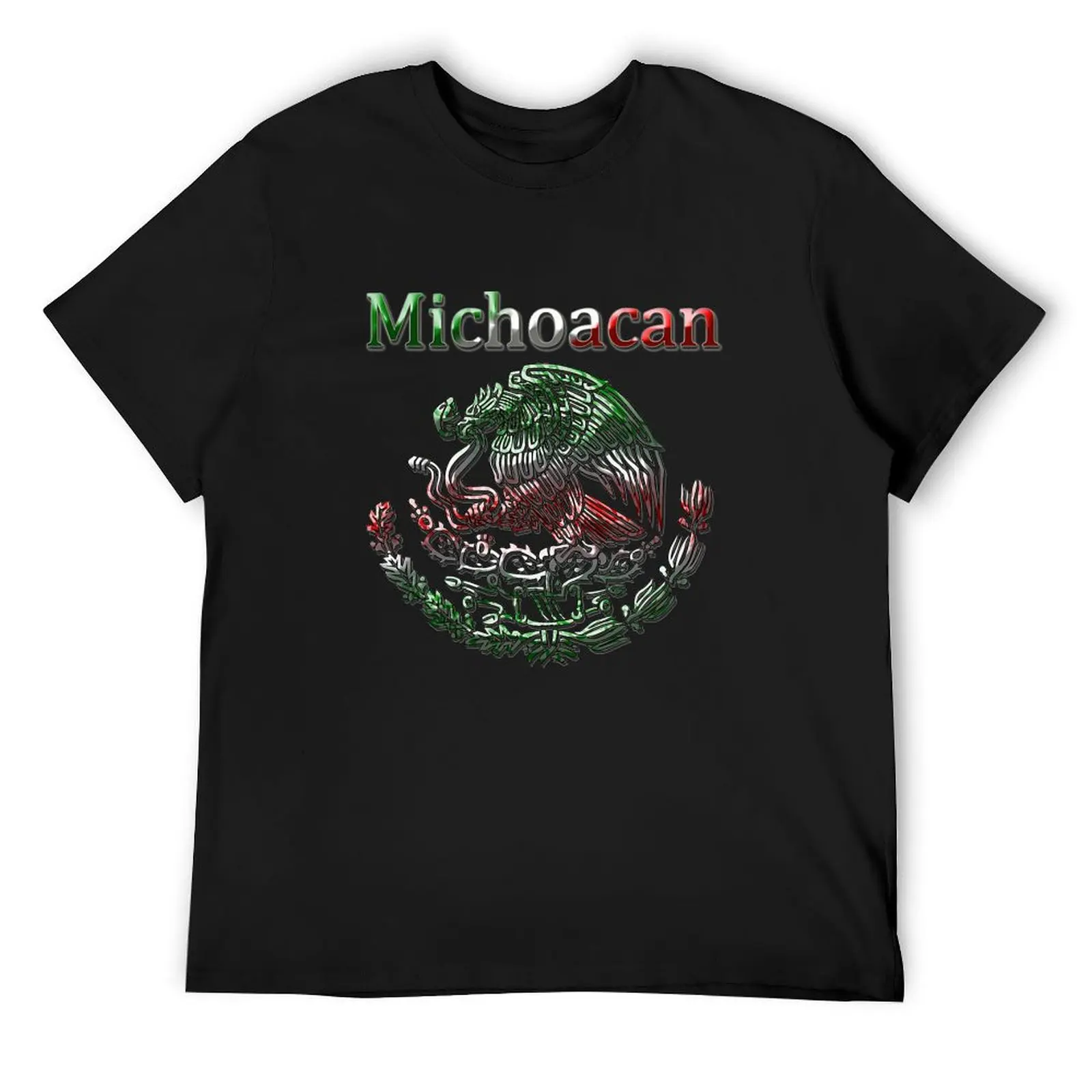 

Michoacan Morelia Mexican colt flag Mexico T-Shirt man t shirt boys whites rapper graphic tees mens designer clothes