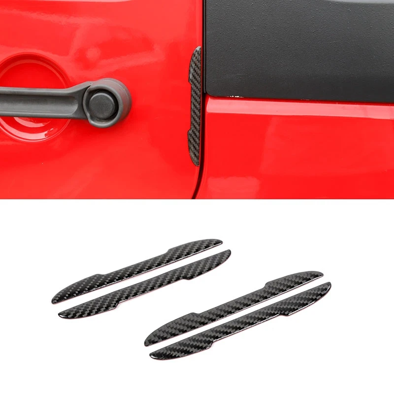 Car Anti-Collision Strip Car Door Guard Protector Door Edge Trim for 2007-2019 Jeep Wrangler JK Car