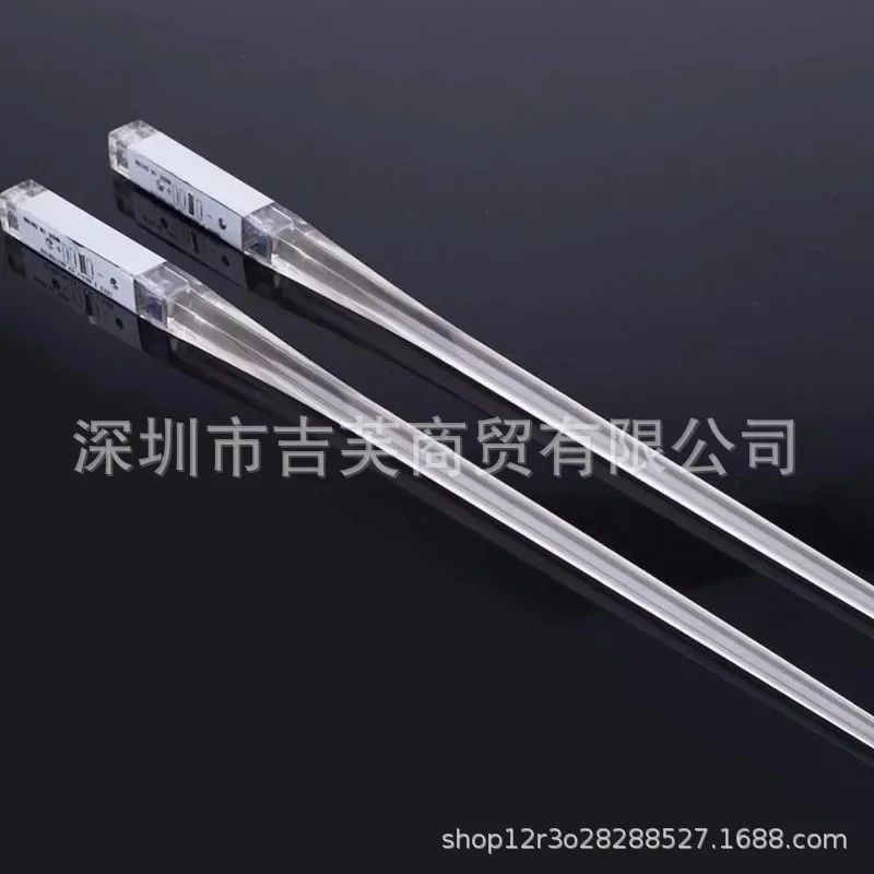 1 Pair LED Lightsaber Chopsticks Luminous Reusable Kitchen Light Up Chopstick Glowing BPA Free Food Safe