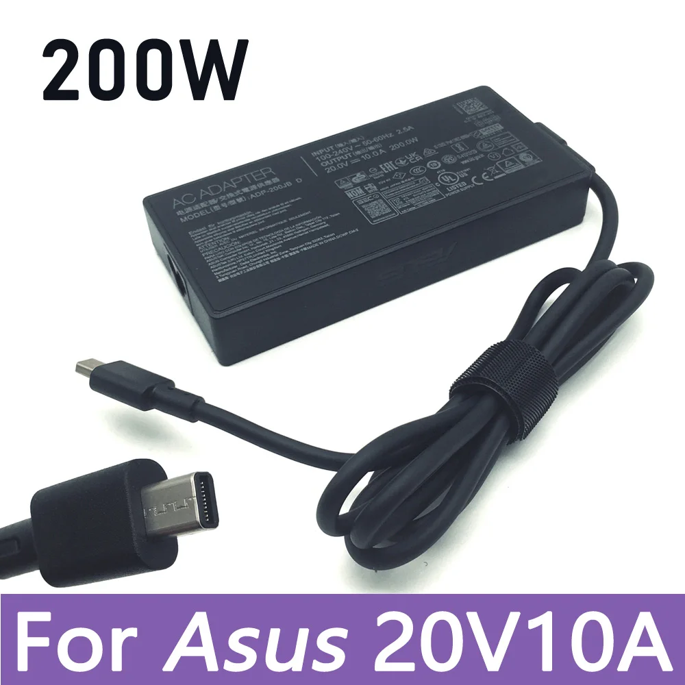 Genuine 200W Charger for Asus ROG Zephyrus/TUF G16 G14 A14 A16