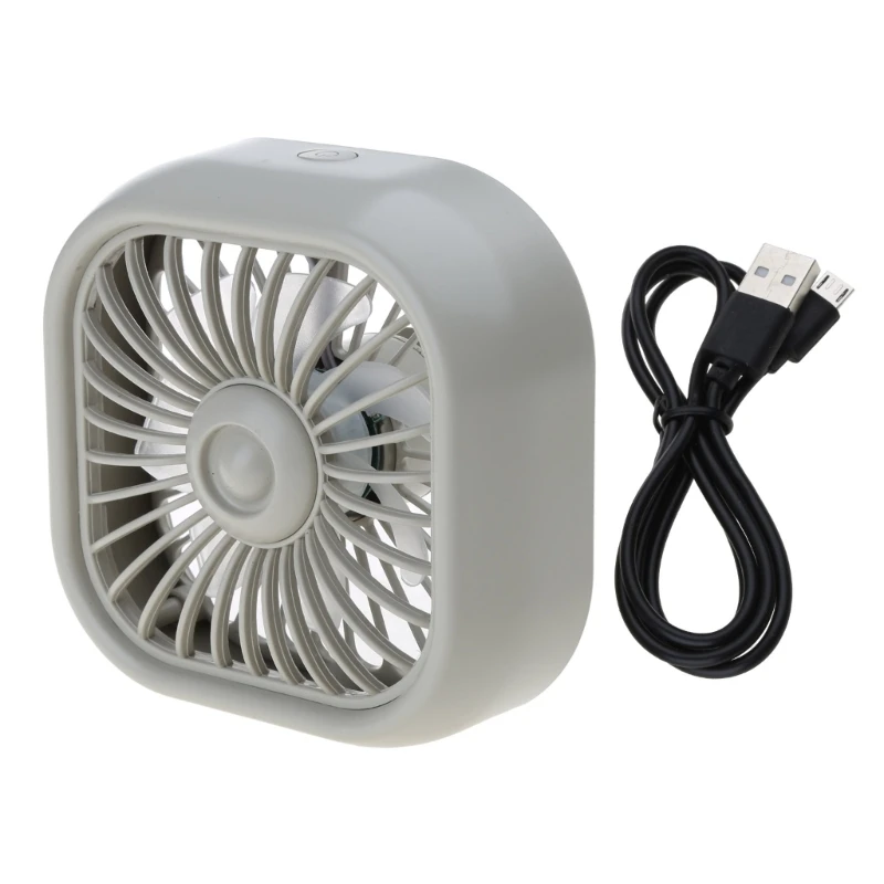 Car Fan USB Car Fan,Electric Cooling Fan Air Vent Mounted Fan Strong N0HC