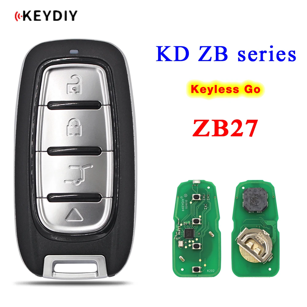 

KEYDIY ZB27 KD Smart Key Univesal ZB Series Remote for KD-X2 KD-MAX Car Key Fit More than 2000 Models for Chrysler Style