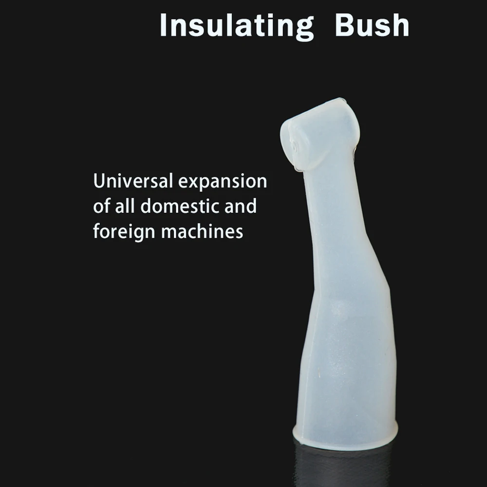 Plastic protective cover for dental handpieces protects dental equipment from wear and tear and prevents corrosion