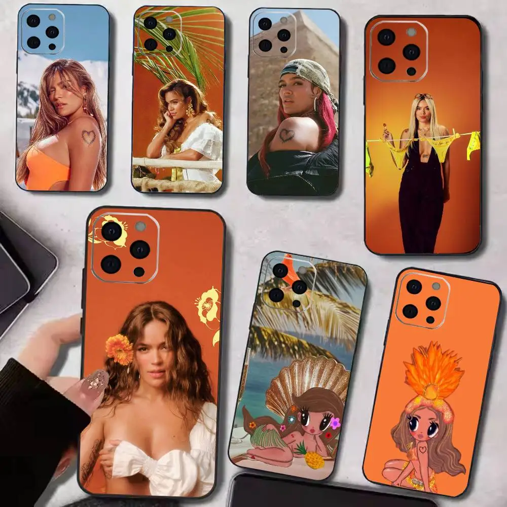

K-Karol G Tropicoqueta Phone Case Silicone Soft For IPhone 17 16 15 14 13 12 11 X XR Plus Pro Max Plus