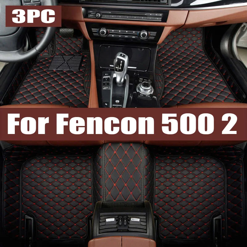 

TPE Custom Car Floor Mats For Fencon 500 2020 2021 2022 2023 2024 Waterproof Carpet Auto Interior trunk mat