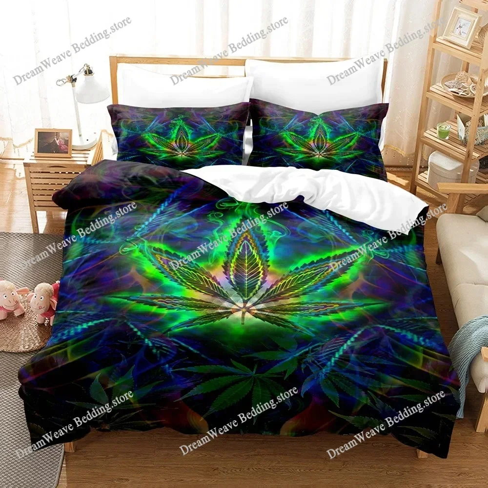Colorful Autumn Season Maple Bedding Set Duvet Cover 3d Bedding Fashion Design Decoration King Duvet Cover Set Double Bed Set592