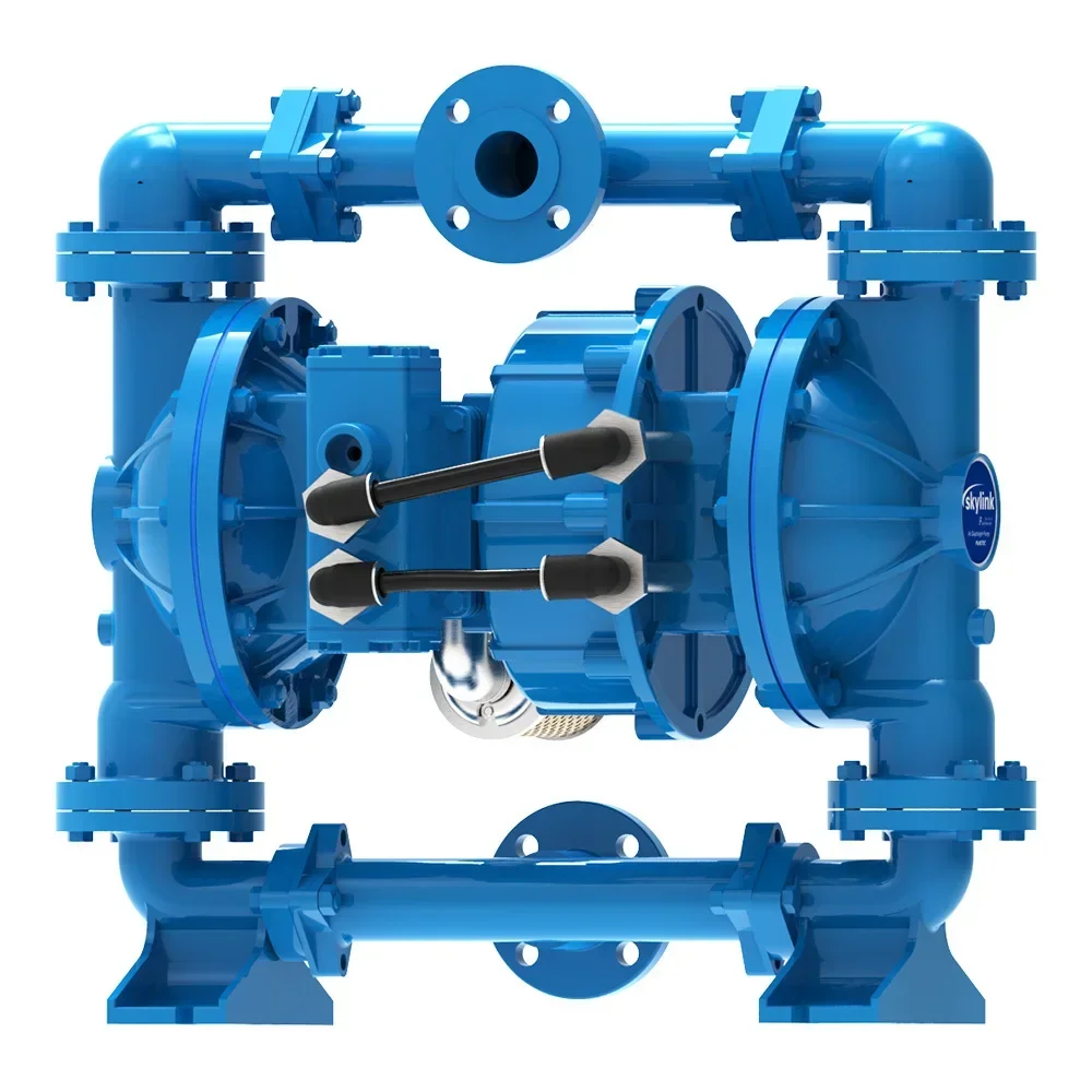 

Nick Skylink H40 1-1/2 Inch Stainless Steel Electric Pneumatic Diaphragm Pump Centrifugal Suction Theory Sewage Liquid Food EPDM