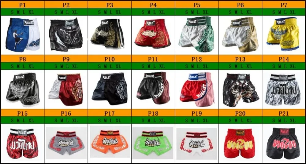 

PUGILIST boxer MUAY THAI SHORTS tiger MMA FIGHT SHORTS kickboxing Boxing Trunks man shorts for Children/adult