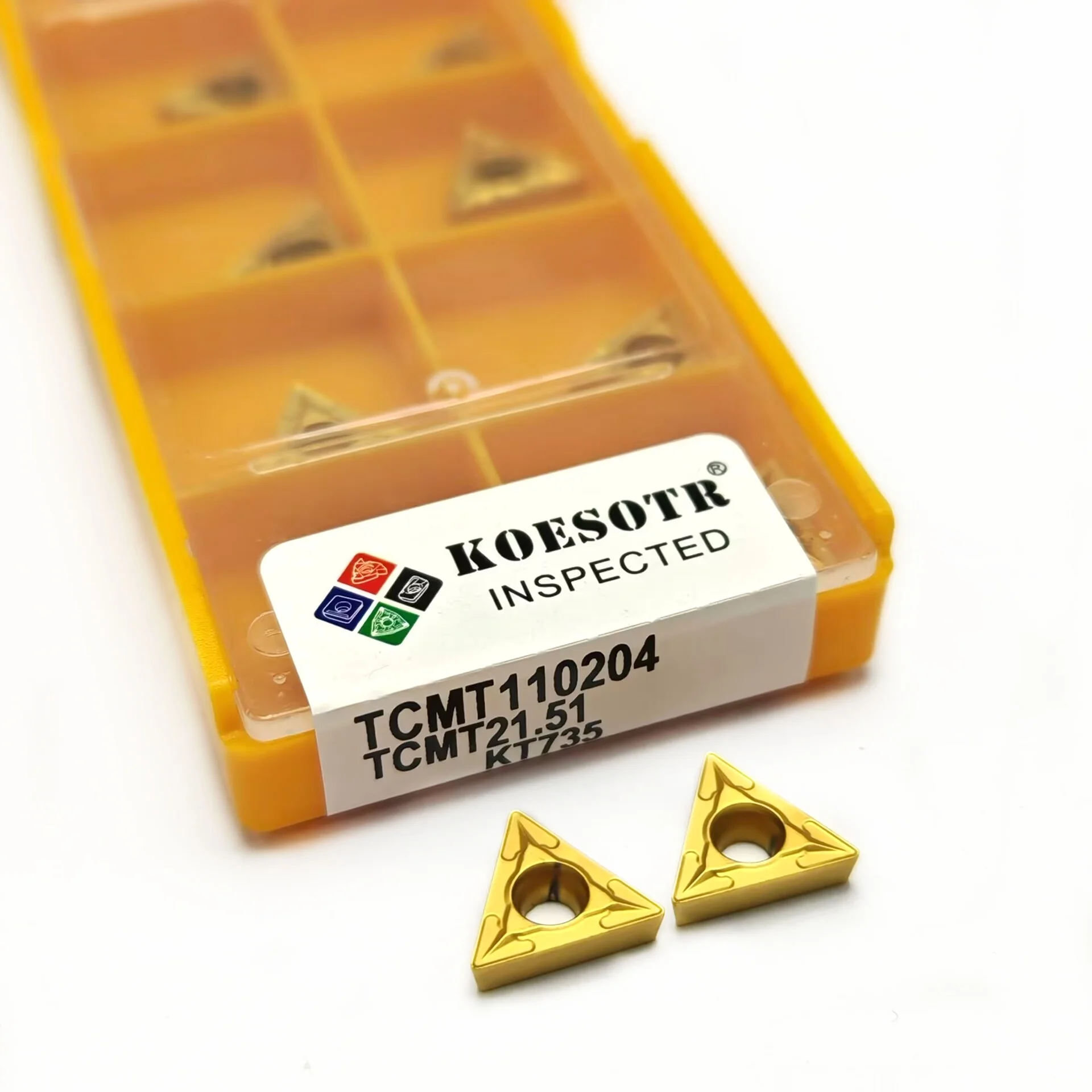 10 قطعة TCMT110204 KT15 TCMT110204 KT6020 كربيد أدوات تحول داخلية تحول إدراج TCMT 110204 أدوات القطع