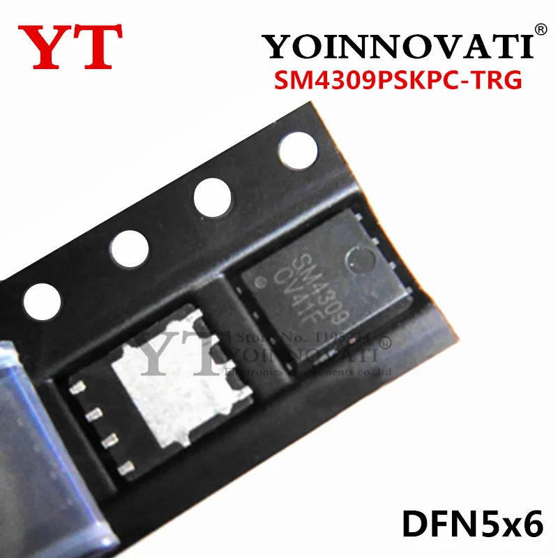 5PCS-50PCS  SM4309 SM4309PSKPC-TRG SM4309PSKPC DFN5x6