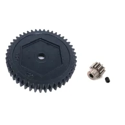 Steel Spur Gear Motor 45T 0.8M 32P 8053 # 6747 11T Engine Cogs 3.175mm for 1/10 Tracked Model TRX-4 TRX4 TRX-6 RC Cars