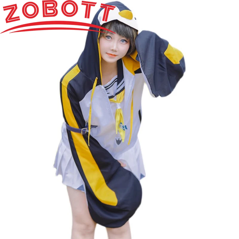 

Petra Gurin Cosplay Costume VTuber Cosplay Suit Fancy Party Penguin Dress Halloween Carnival Uniforms