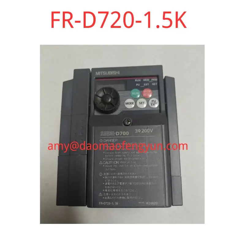 

Second-hand FR-D720-1.5K Inverter tested ok fast shipping