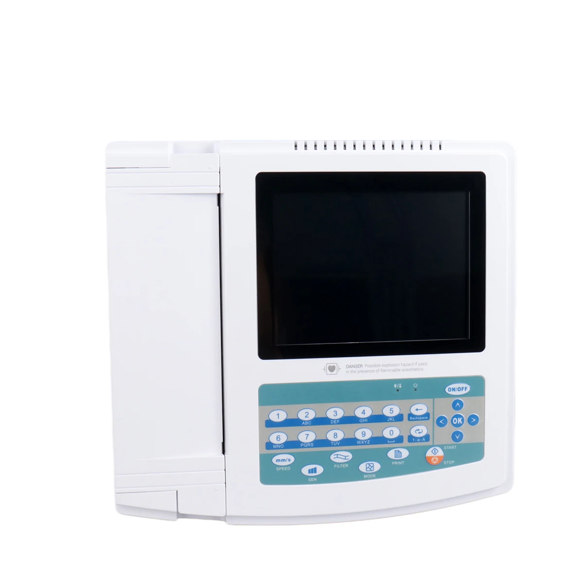 

custom sizes 12 channel ecg machine papers medical electrodo ekg portable electrocardiograph ECG