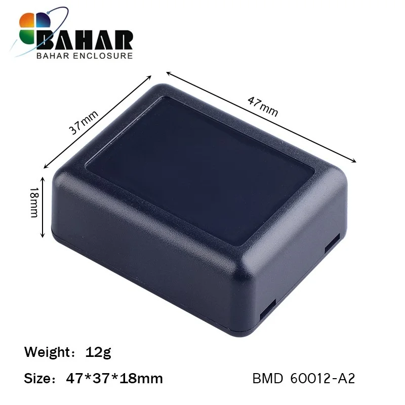 ABS Plastic Bahar Enclosure Desk-Top Shell for Wire Junction Box Instrument Case Model BMD 60012 Cover Project Enclosure Box