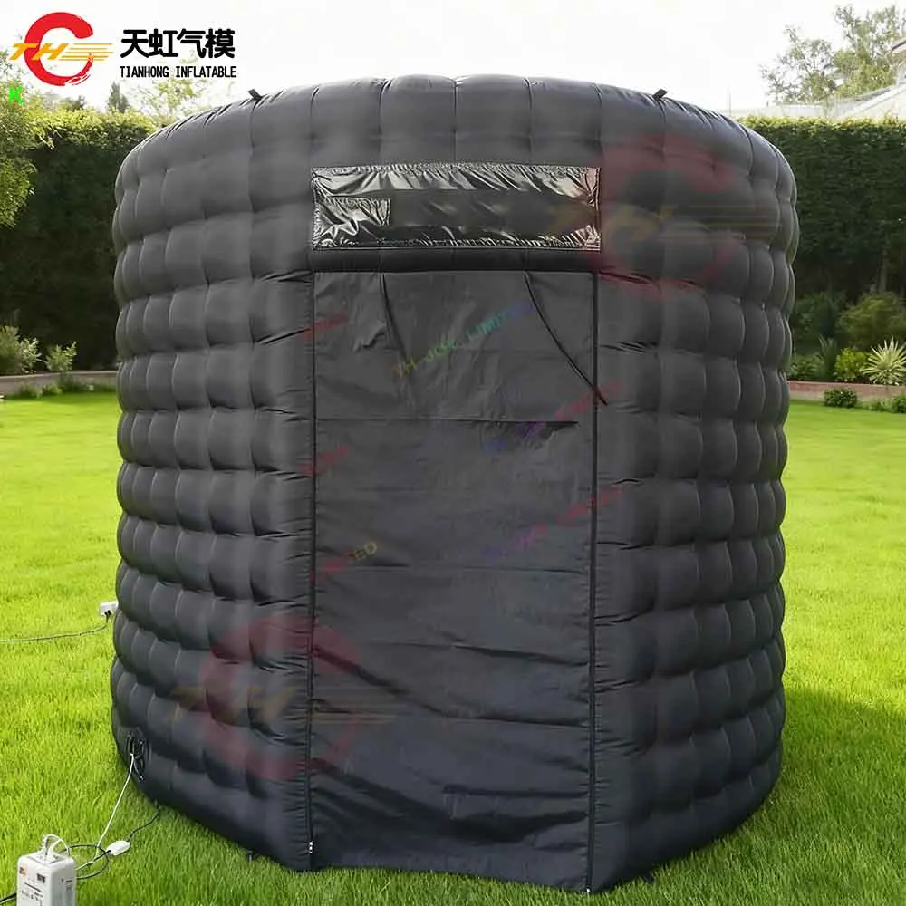 高速航空便配送 インフレータブルフォトブース プラタフォルマ ライブキャビン 360度カメラフォトブース ヨーロッパ ビデオブース ナイトクラブテント