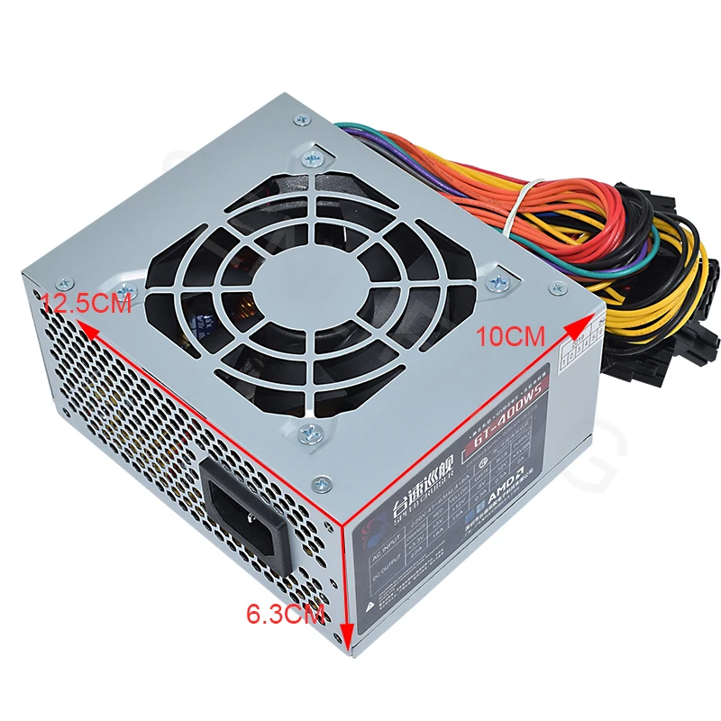 Original For SPEED CRUISER 12.5x10x6.5mm Supply Rated 300W Peak 400W Power Supply GT-400WS