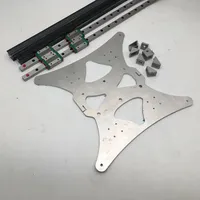 1set CR-10S light weight MGN12H linear rail Y axis carriage upgrade for Creality CR-10 300mm 3D printer