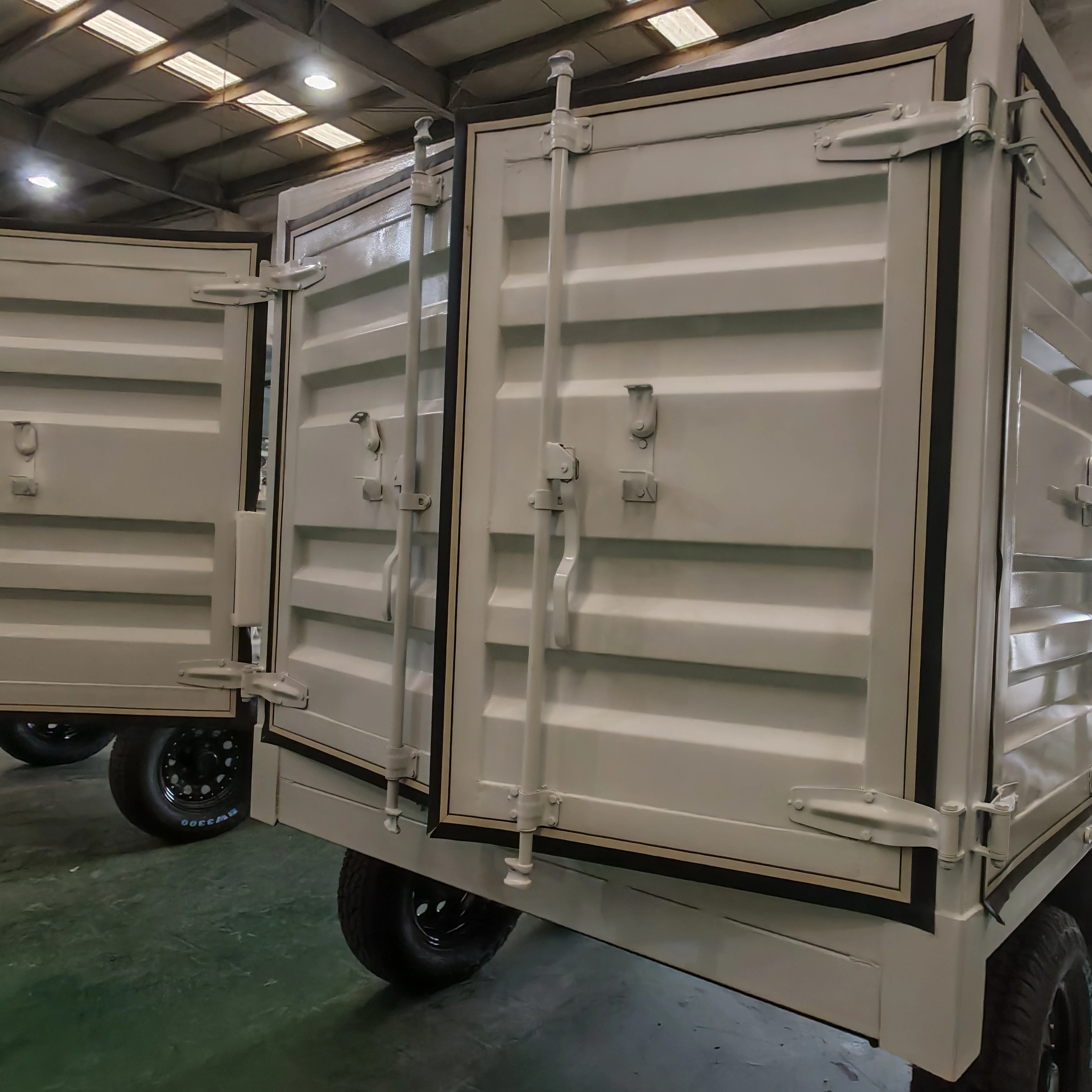Water Filter System Portable Recycling Trailer For Car Wash With Spiral Membrane And Automatic Backwash