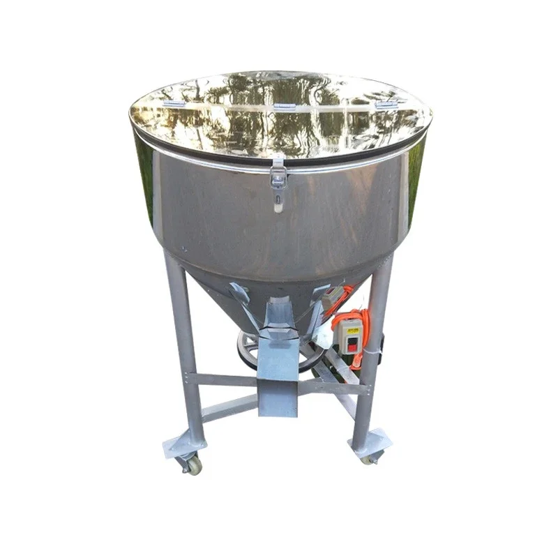 

Feed granule dry powder mixer plastic mixer stainless steel powder mixing seed mixer small breeding equipment