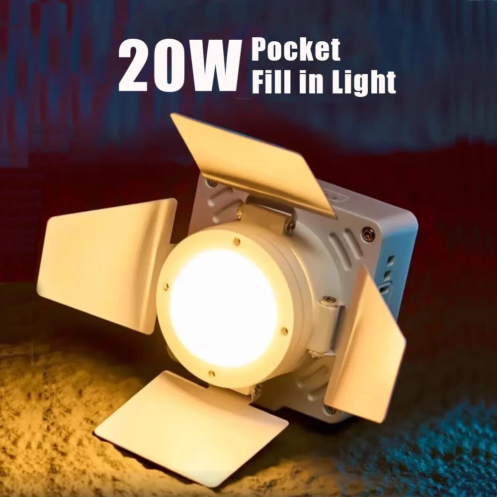 

Карманная фотография Φ 2700K-6500K со встроенной сеткой 12FX для фотостудии Vlog Live, 20 Вт