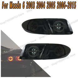 For Mazda 6 2003 2004 2005-2015 LED Taillights Left Right Turn Signals Brake Reverse Lights Rear Fog Lights Running Lights