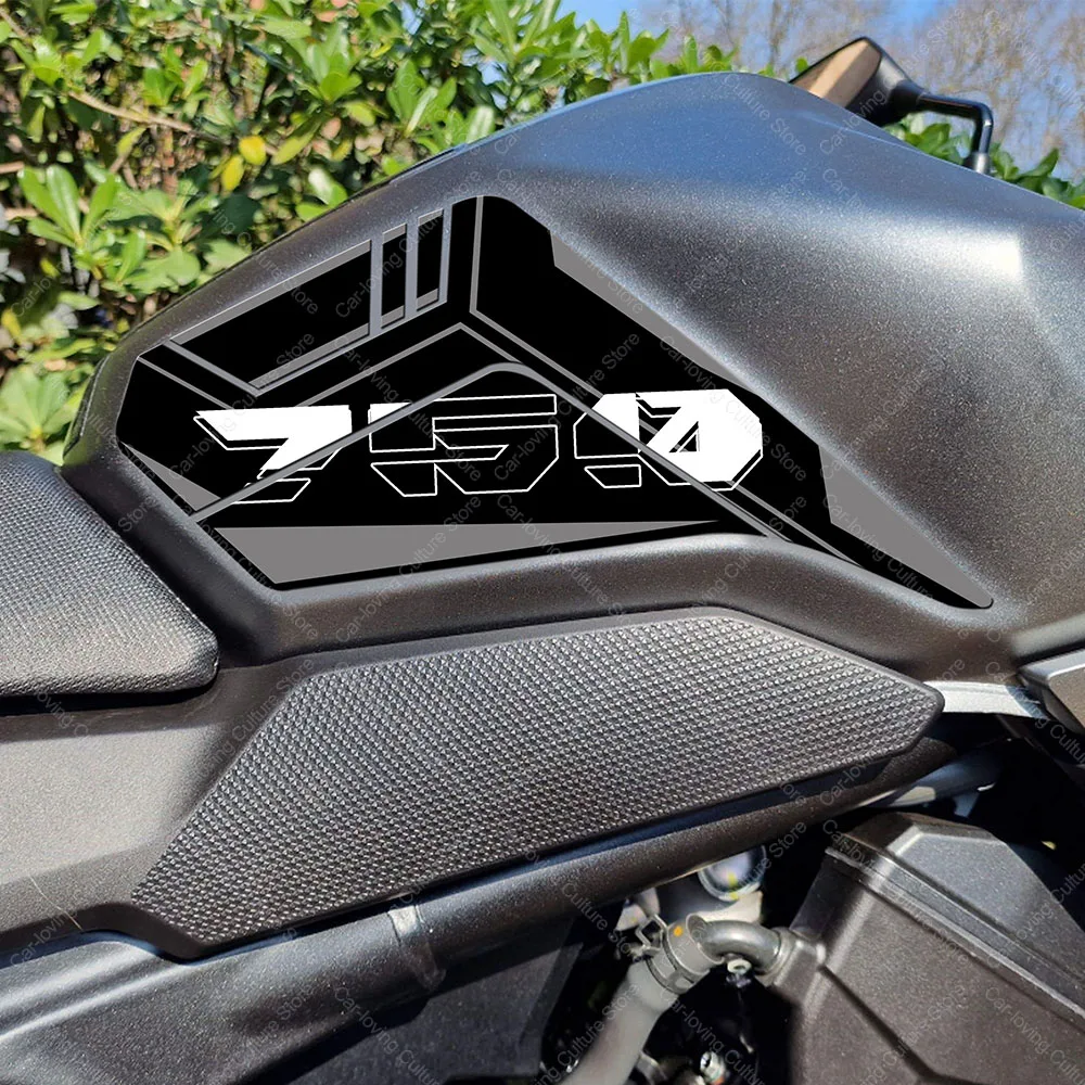 Untuk Hornet CB750 2023 aksesori motor stiker pelindung antiair stiker tangki samping stiker pelindung Resin 3D