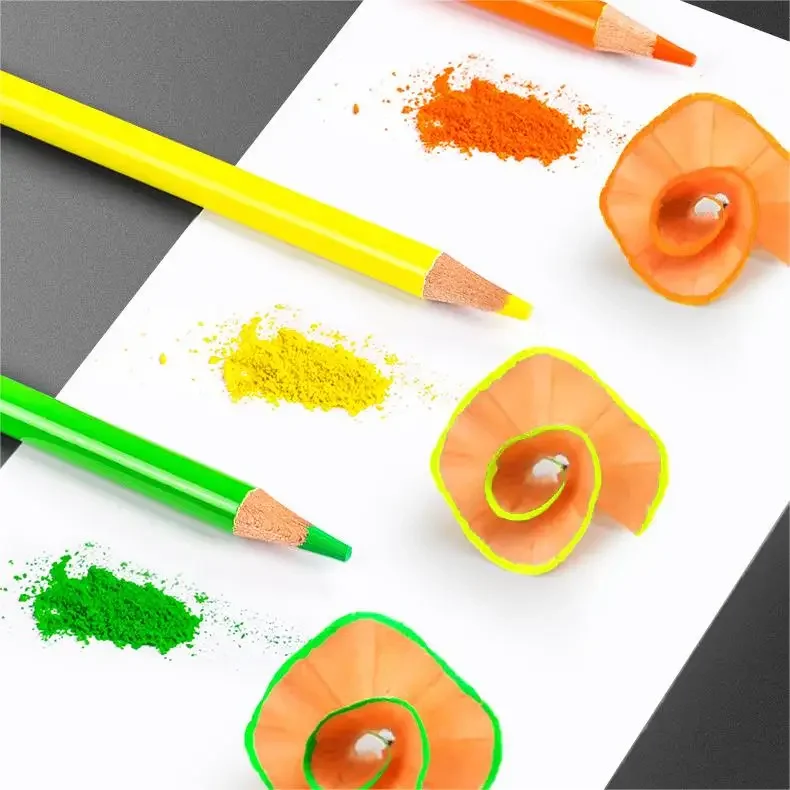 Oil Color Pencil Set High Quality Wooden Soft Water Soluble Colored Pencils Watercolor Crayon Drawing Sketching School Supplies