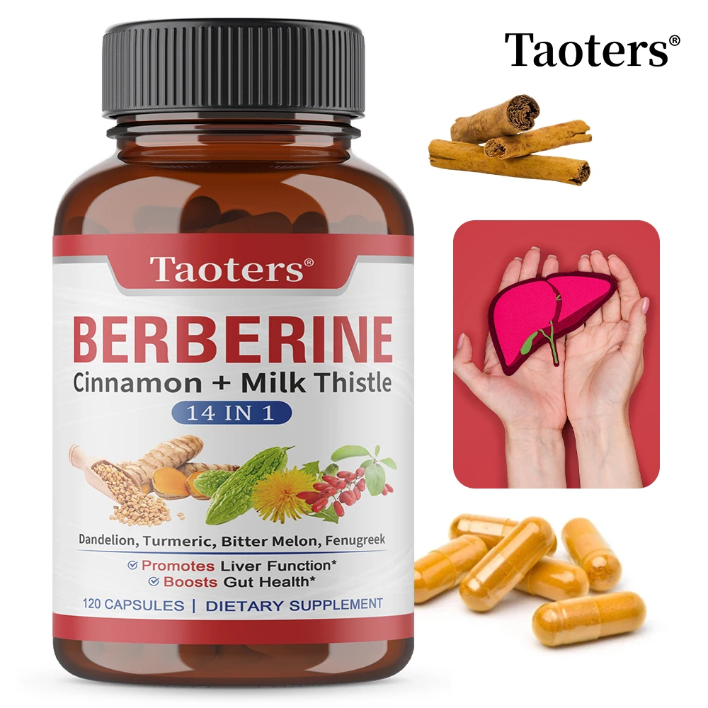 

Добавки для печени 14 в 1, с берберской, корицей, растопой, одуванчиком, куркумой, сердечно-сосудистым и здоровьем пищеварительной системы.