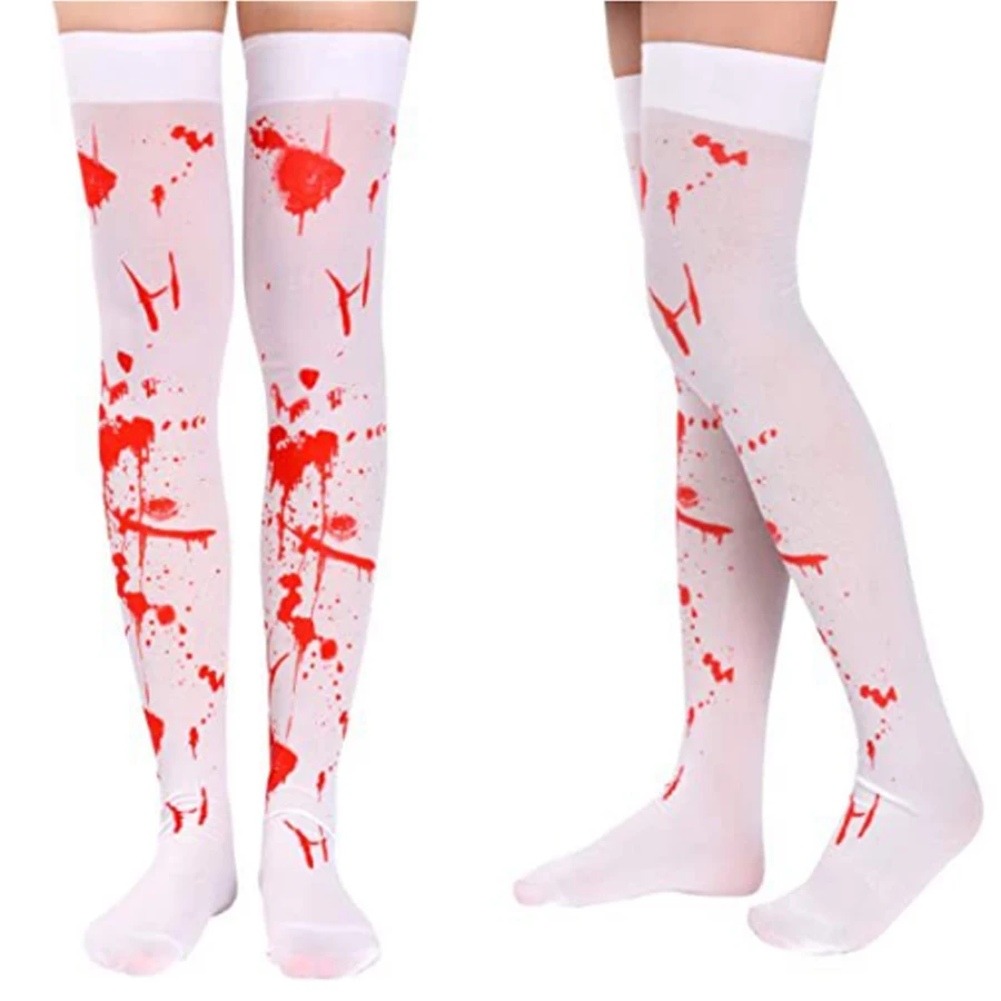 Halloween Party Bat Socks ragnatela sopra i calzini al ginocchio Ghost Festival Dead Party Dress Up dolcetto o scherzetto Happy Halloween Day