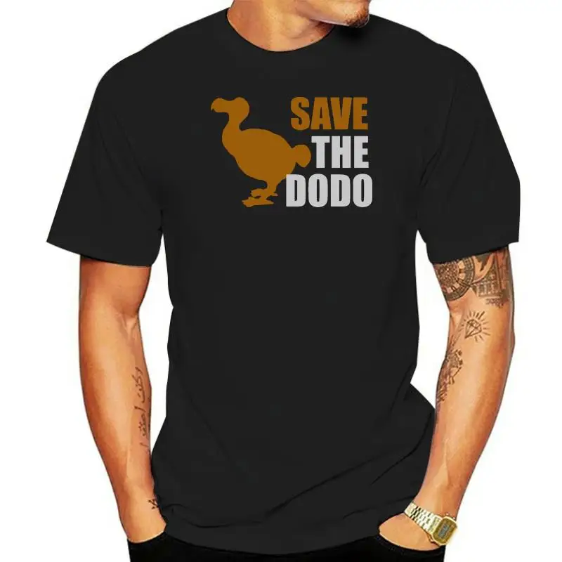 2023 Printed Men T Shirt Cotton Short Sleeve  Save The Dodo Bird! T-Shirt  Women tshirt