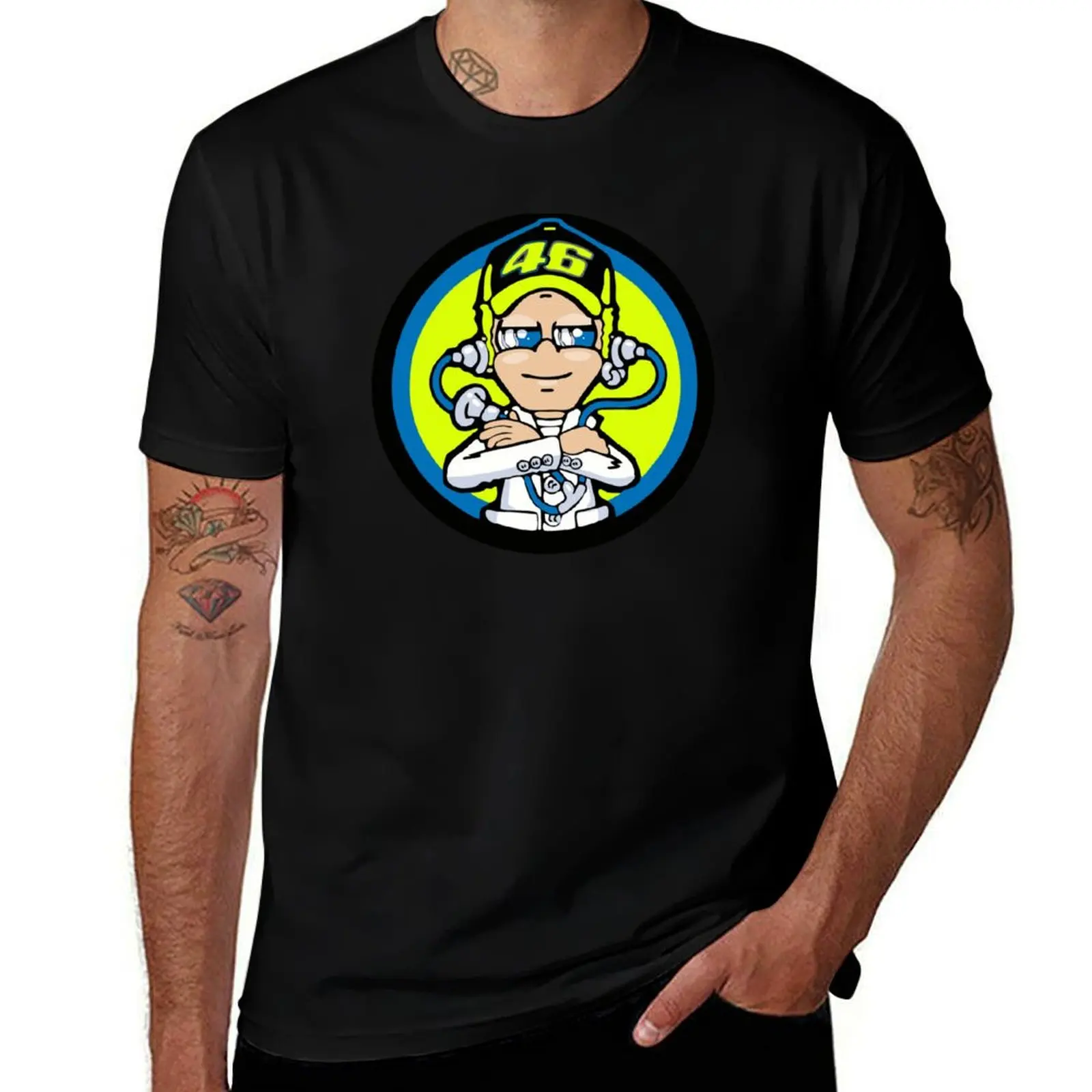 The-Doc-Vale T-Shirt Casual Trendy Streetwear Tee Shirt T-Shirt