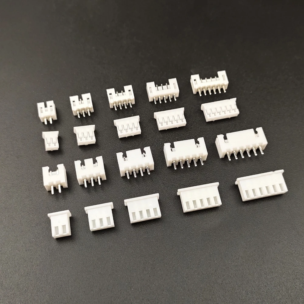 JST PH2.0 XH2.54 Male Female Straight needle Connector Kit 2/3/4/5/6 Pin Plug with Terminal Socket Header Wire Connectors Kit