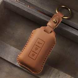 Key Case Fob Shell Cover For Mitsubishi L200 ASX Outlander Eclipse Cross Pajero Sport Lancer Accessories Car-Styling Keychain